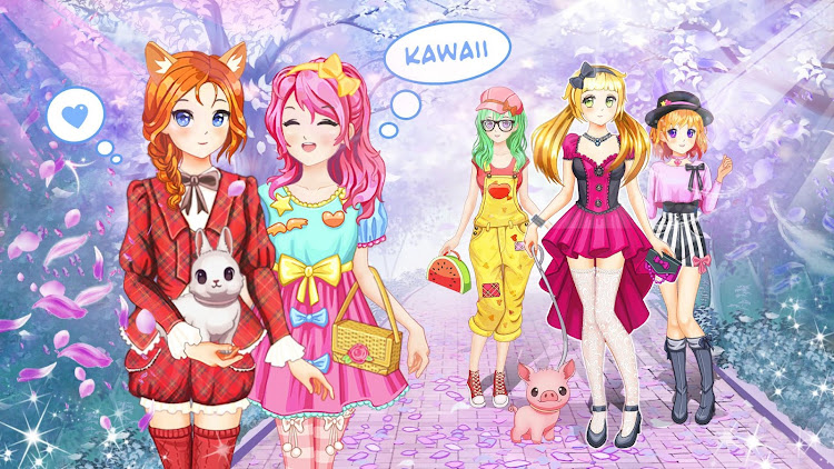 Anime Kawaii Dress Up Games bởi Anime Dress Up Games - (Android Trò chơi) —  AppAgg