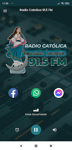 Radio Catolica 91.5 FM Screen 2