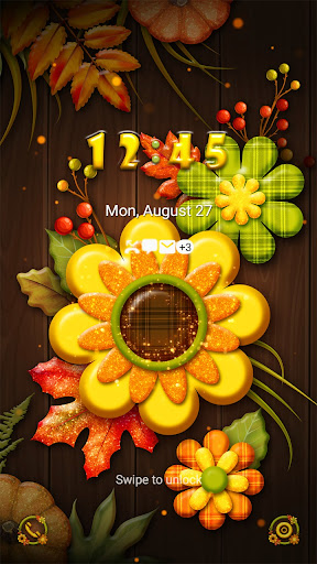 Autumn Glitter - Wallpaper Screen 2