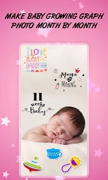 Baby Photo Editor : Baby Frames Month By Month