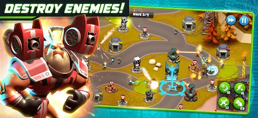 Alien Creeps - Tower Defense 2.32.2 screenshots 2