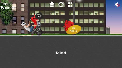 Android application Moto Wheelie 2 Plus screenshort