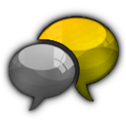 Immagine dell'icona GO SMS Canary Cobalt - Theme