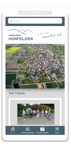 Android application Gemeinde Hünfelden screenshort