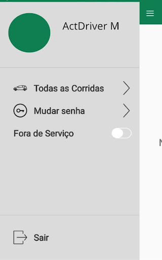 ACTDriver Motorista Screen 2