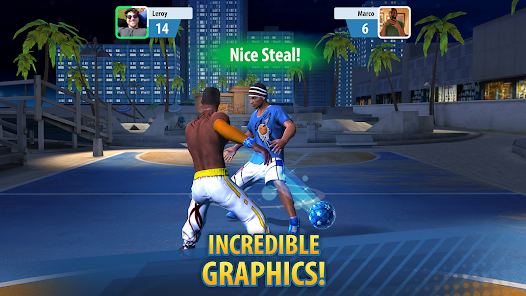 Basketball Stars Mod APK 1.38.4 (Unlimited money and gold) poster-2