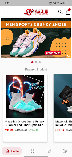Mazetick Shoes Store Screen 2