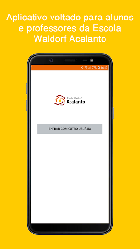 Android application Acalanto Escola Waldorf screenshort