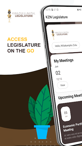 Android application KwaZulu-Natal Legislature screenshort