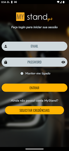 Android application MyStand screenshort