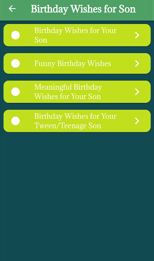Birthday Wishes for Son Screen 3