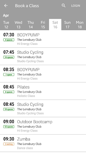 The Lensbury Club Screen 3