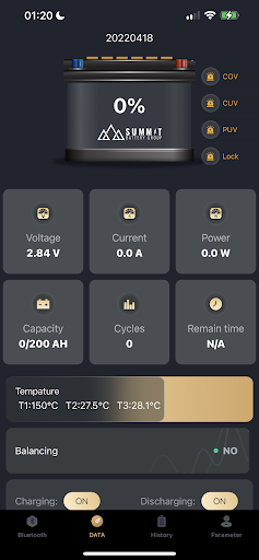 Summit Battery Screen 2
