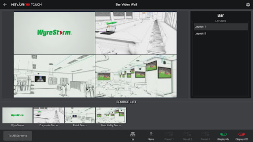 NetworkHD Touch Screen 3