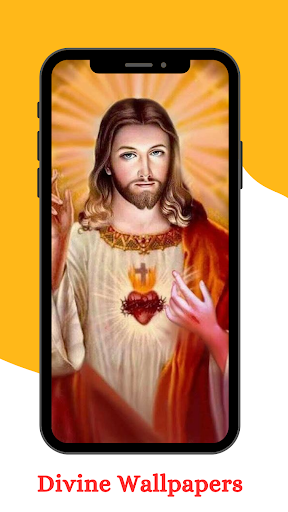 Android application Jesus - Divine HD Wallpapers screenshort