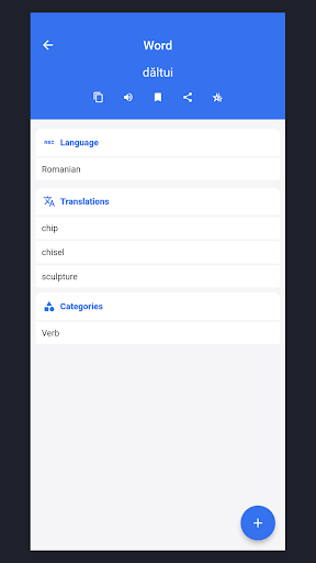 ROMANIAN - ENGLISH Dictionary