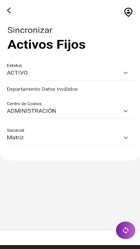 Activos Fijos Móvil Screen 3
