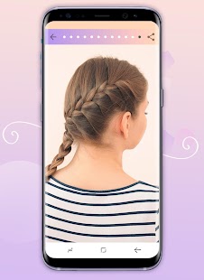 Hairstyles step by step Screenshot