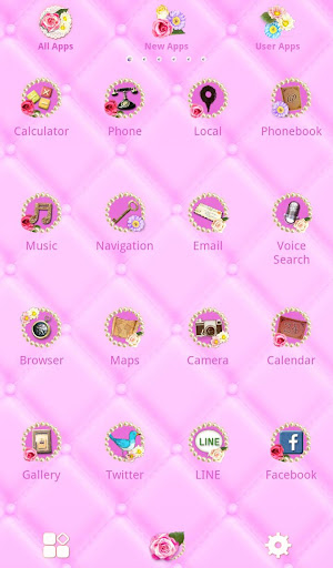 Cute Theme-Flowery Princess- Screen 3