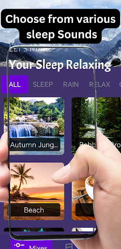 Android application Sleep Sounds - Relaxing sounds screenshort