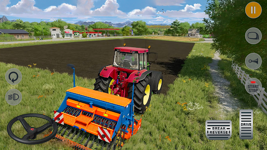 Farmland Tractor Farming Games