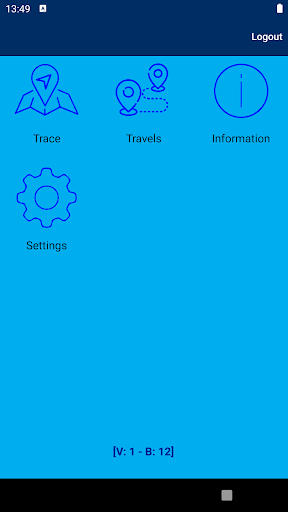 Android application Technitrace screenshort