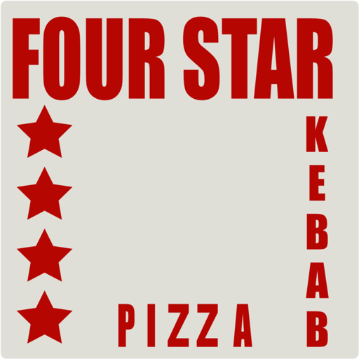 Four Star Kebab Pizza logo