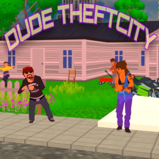 DUDE THEFT CITY 2024 BETA logo