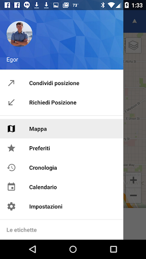 Anteprima dell'app
