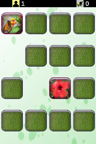 Android application Memory Challenge screenshort