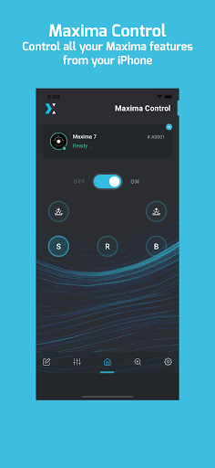 Maxima Control Screen 2