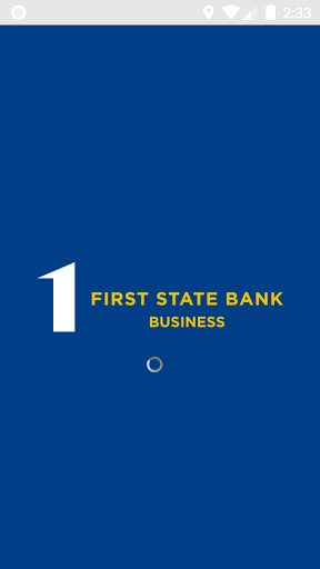 Android application First State Bank Mobile Biz screenshort
