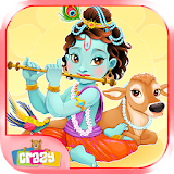 Krishna Puzzle Game For Kids icon