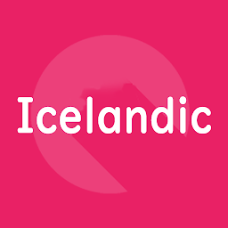 Icon image Icelandic Travel word phrase b