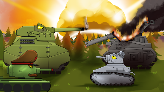 Merge Tanks 2: KV-44 Tank War screenshots apk mod 3