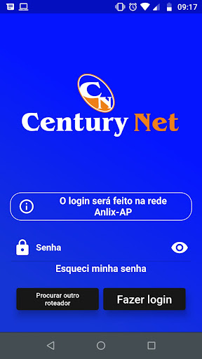 Android application Century Net Suporte screenshort