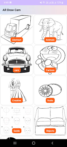 AR Drawing  Trace to Sketch
