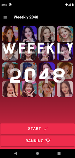 Weeekly 2048 Game Screen 2