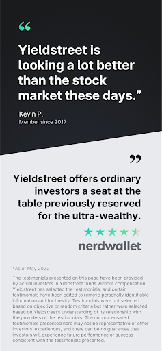 Yieldstreet - Alt Investments 3