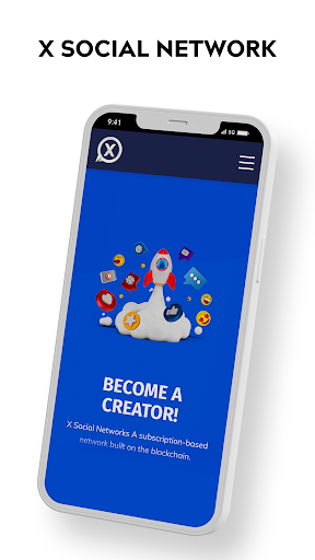 Android application X SOCIAL NETWORKS screenshort