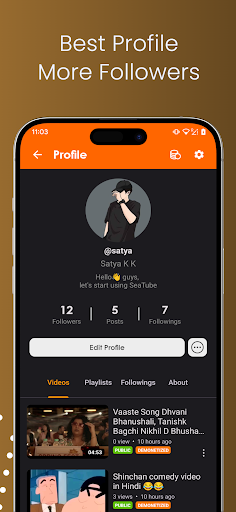 SeaTube : Watch and Earn Screen 3