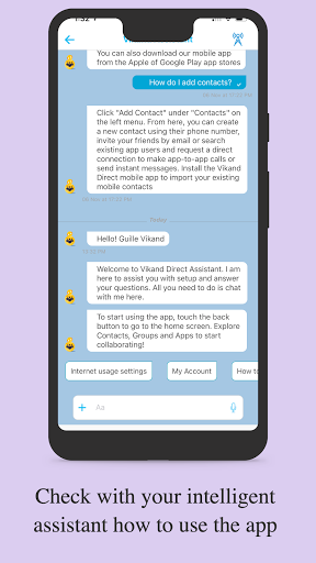 VIKAND Connect Screen 2