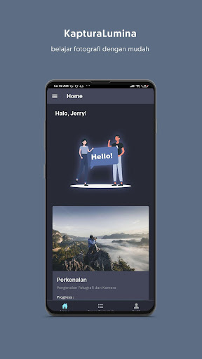 Android application KapturaLumina screenshort