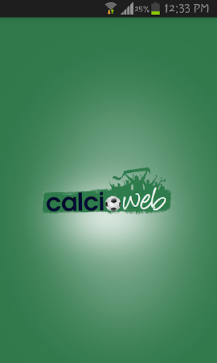 Android application CalcioWeb screenshort