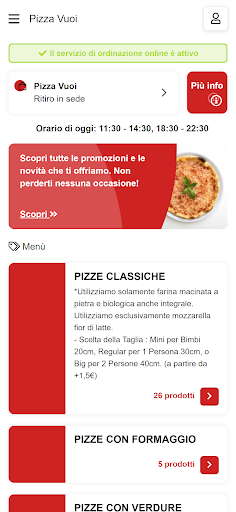 Pizza Vuoi Screen 2