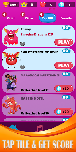 Encanto Piano. Monster games