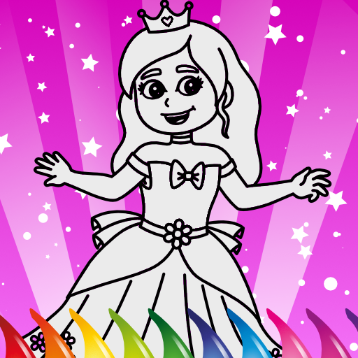 Coloring Book Princess Girls 1.3.1G Icon