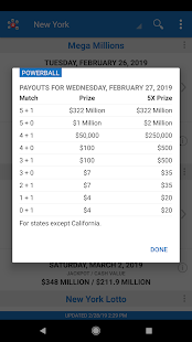 Lotto Results - Mega Millions Powerball Lottery US screenshots 16