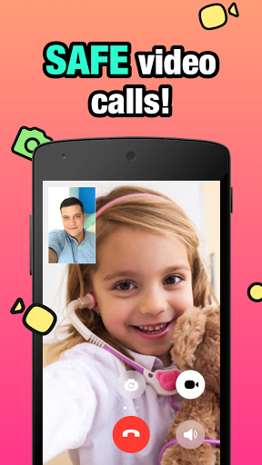 JusTalk Kids - Safe Video Chat and Messenger  Screenshots 1