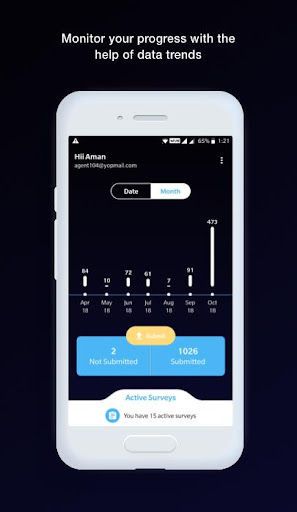 Android application Survey2Connect Field Force screenshort